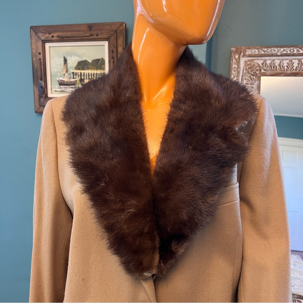 Vintage Genuine Mink Fur Collar